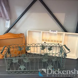 DESK ORGANIZERS, QTY (3)
