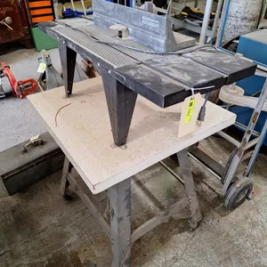 Craftsman Router Table with Router and Stand on Wheels