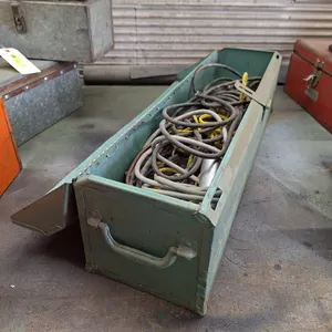 Metal Toolbox with Contents