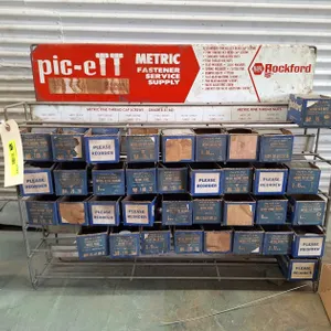 Prc-Ett Fasteners Display with Contents