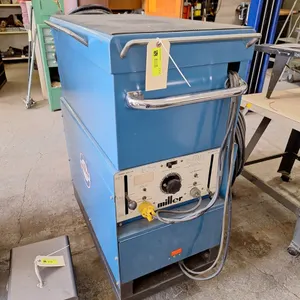 Miller Dialarc HF AC/DC Tungsten Arc or Shielded Metal Arc Welding power Source on Wheels, with Related, 208/230/460v, 1PH