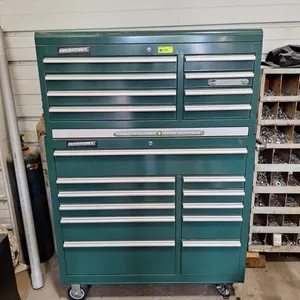 Masterforce Stacking Tool Chest on Wheels, 42"x18"x60"