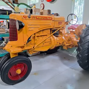 Minneapolis-Moline Model "R" Tractor, Model: RTU, SN: 40711 1, 540 PTO, 11.2-36/10/36 Rear Tires, 5.00-15 Front Tires, Restored