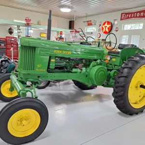 1955 John Deere Model 50 Tractor, SN: 5020988, 540 PTO, Power Steering, 11.2-38 Rear Tires, 6.00-16 Front Tires