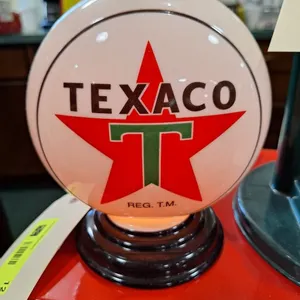 Texaco Mini-Globe Light, 8"H