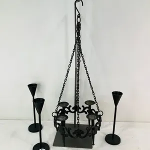 Hanging Candelabra and Candlesticks