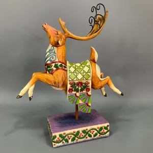Heartwood Creek "Dash Away" Reindeer Figurine