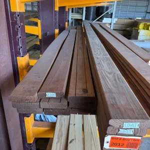 (14) Various Lengths of 1 x 5 Grooved Treated Boards