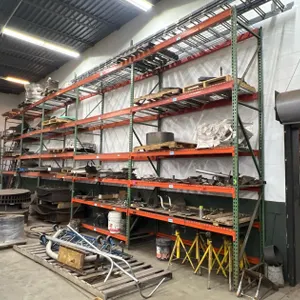 (5) Sections of pallet racking, 14' x 36"