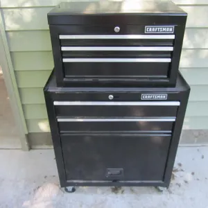 Craftsman 2pc. Tool Chest On Casters w/Some Tools
