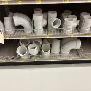 Assorted 3" and 4" PVC Elbows and Tees