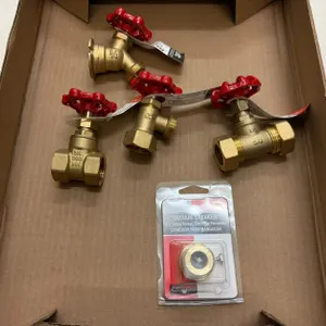 Assorted 3/4" Valves and Vacuum Breaker