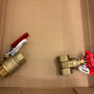 1" Ball Valve and Gate Valve