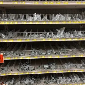Assorted 1/8", 1/4", and 3/8" Galvanized Fittings