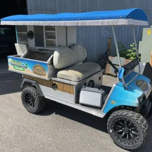 2007 CLUB CAR GAS BEVERAGE CART