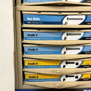 Hillman Five Drawer Organizer and Contents