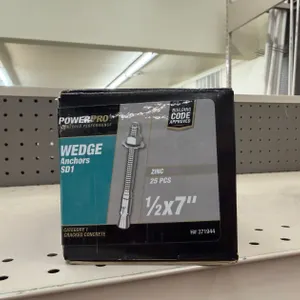 PowerProf Wedge Anchors