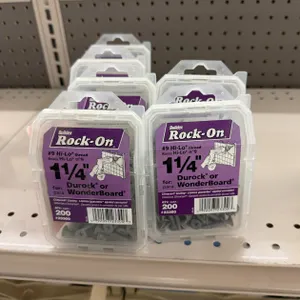 (6) 200 Count Buildex Rock-On 1 1/4" Screws