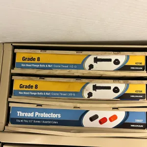 Hillman Three Drawer Organizer and Contents