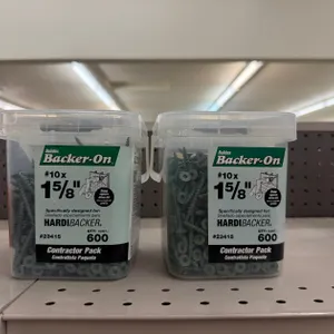(2) 600 Count Buildex Backer-On 1 5/8" Screws