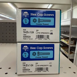 (2) Boxes of Hex Cap Screws