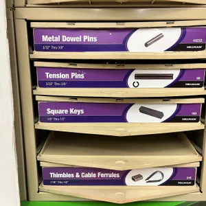 Hillman Five Drawer Organizer and Contents