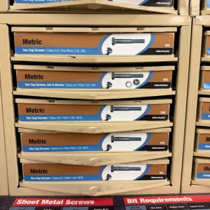 Hillman Five Drawer Organizer and Contents