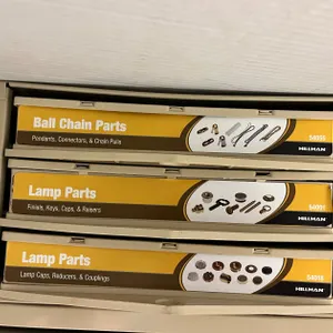 Hillman Three Drawer Organizer and Contents