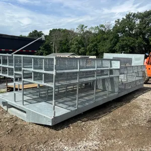 Galvanized 21' Contractor Bed