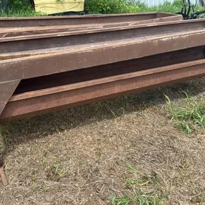 10’ metal feed trough (A)