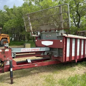 Hagedorn Hydro-Spread tandem axle manure spreader, S/N 5131
