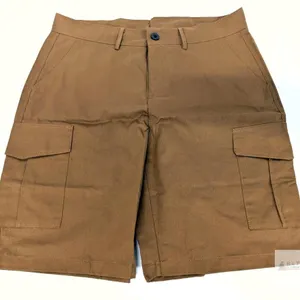 New Size MED Women's Cotton Linen Blend Lightweight Cargo-Style Shorts