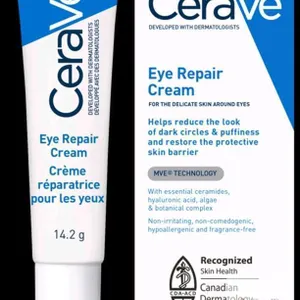 New CeraVe Eye Repair Cream | Eye Cream for Dark Circles and Puffiness | Fragrance Free | 14.2g