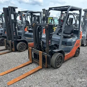 2010 Toyota 8FGCU25 4700 lb Cushion Tire Forklift