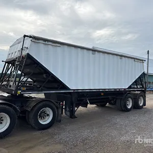 1999 Advance HGT T/A B-Train Pup belly dump Grain Trailer
