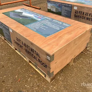 2026 AGR-MC2040 20 ft x 40 ft Steel Carport (Unused)