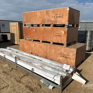 Quantity of Crates of 2026 AGR-MS3150 31 ft x 50 ft Metal Storage Building (Unused)