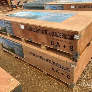 2026 AGR-MS2642 42 ft x 26 ft All Vertical Metal Garage Storage Building (Unused)