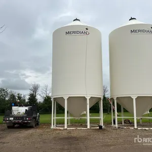 Meridian 1620S D5 +/- 4100 bu Smooth Wall Hopper Grain Bin