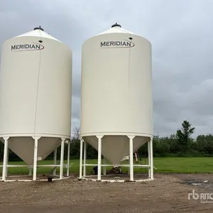 Meridian 1620EWPISD5 +/- 4100 bu Smooth Wall Hopper Grain Bin