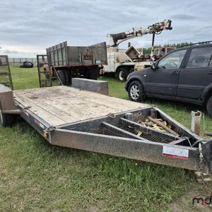 2001 Trailtech 24' T/A Equipment Trailer 
 UNRESERVED