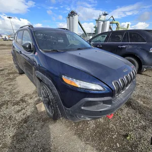 SALVAGE UNIT: 2018 Jeep Cherokee SUV (Blue)
 UNRESERVED