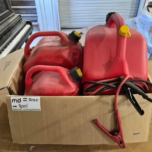 Fuel Cans, Booster Cables and 2 kegs
 UNRESERVED