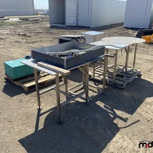 (2) Industrial Rotary Table & (2) Industrial Steel Electrical Enclosure (Cummins Generator Not Included)
 UNRESERVED