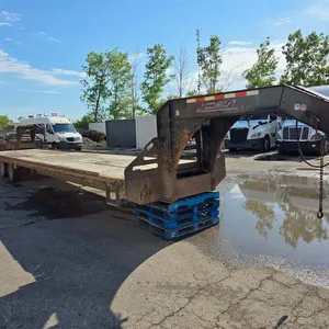 2020 Midsota 39' T/A Gooseneck Tilt Flat Deck Trailer
