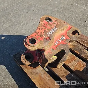 Miller Hydraulic Double Lock QH 50mm Pin to suit 6-8 Ton Excavator 