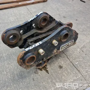 Whites Hydraulic Double Lock QH 60mm Pin to suit 10 Ton Excavator 