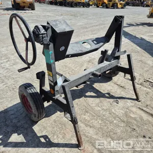 Axles/Frame to suit Portable Concrete Mixer (Without Drum & Engine) (GCC DUTIES NOT PAID) 