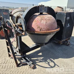 VPG Portable Diesel Concrete Mixer (GCC DUTIES NOT PAID) 