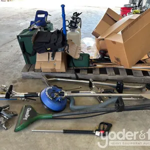 Pallet of Cleaning Attachment and Utilities 